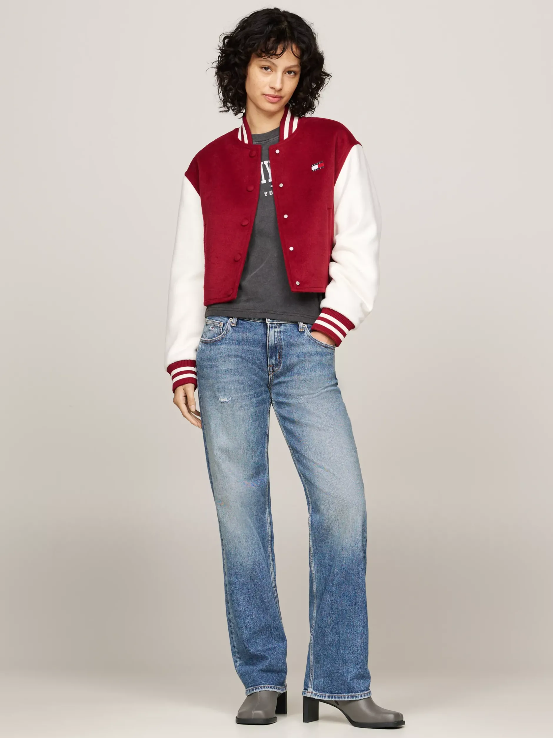 Botki Do Kostki|Botki*Tommy Hilfiger Skórzane Buty Do Kostki Z Kwadratowym Noskiem ORBITER
