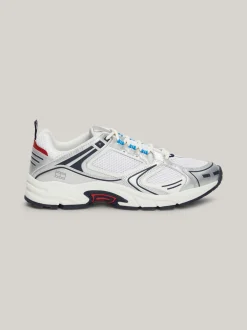 Sneakersy*Tommy Hilfiger Skórzane Buty Sportowe Archive Z Blokami Kolorów RWB