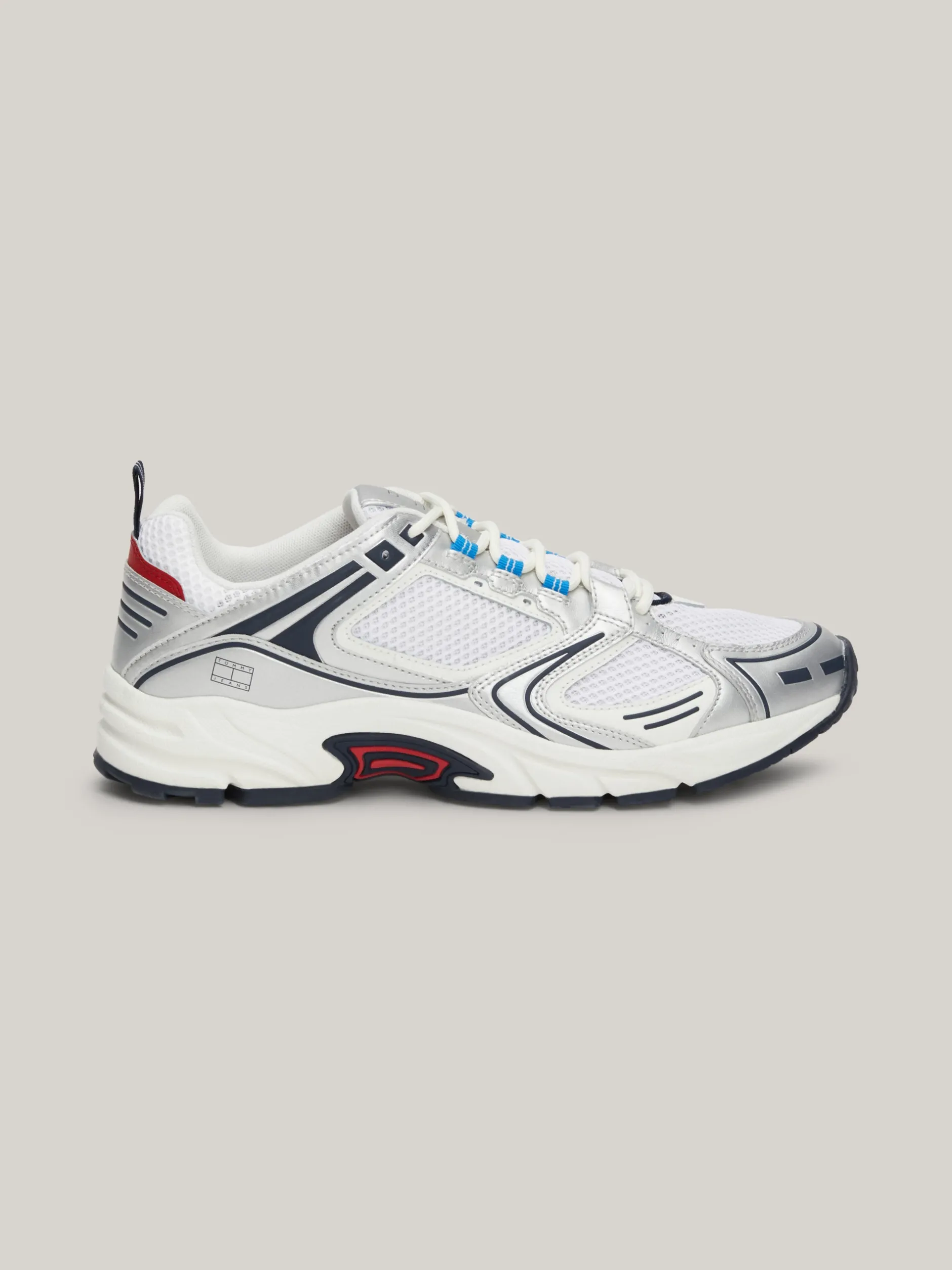 Sneakersy*Tommy Hilfiger Skórzane Buty Sportowe Archive Z Blokami Kolorów RWB
