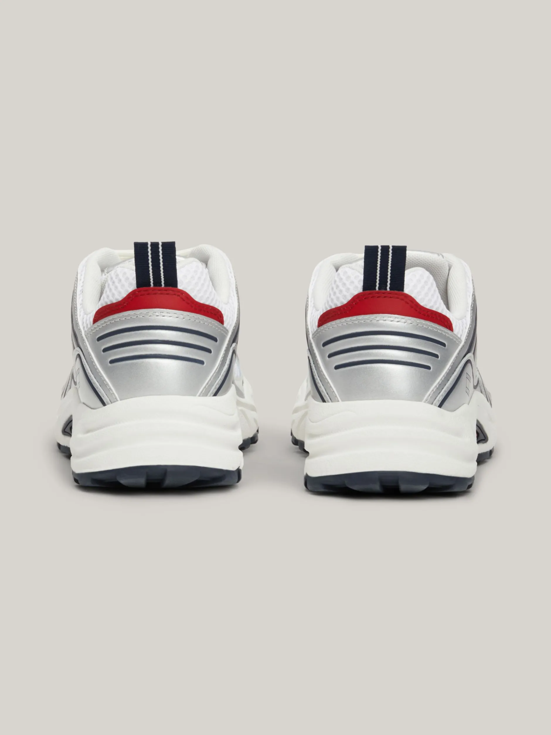 Sneakersy*Tommy Hilfiger Skórzane Buty Sportowe Archive Z Blokami Kolorów RWB