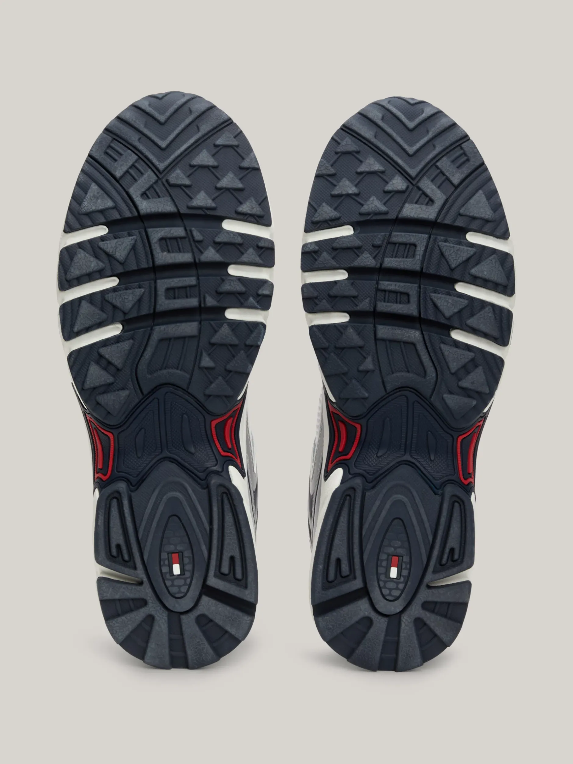 Sneakersy*Tommy Hilfiger Skórzane Buty Sportowe Archive Z Blokami Kolorów RWB