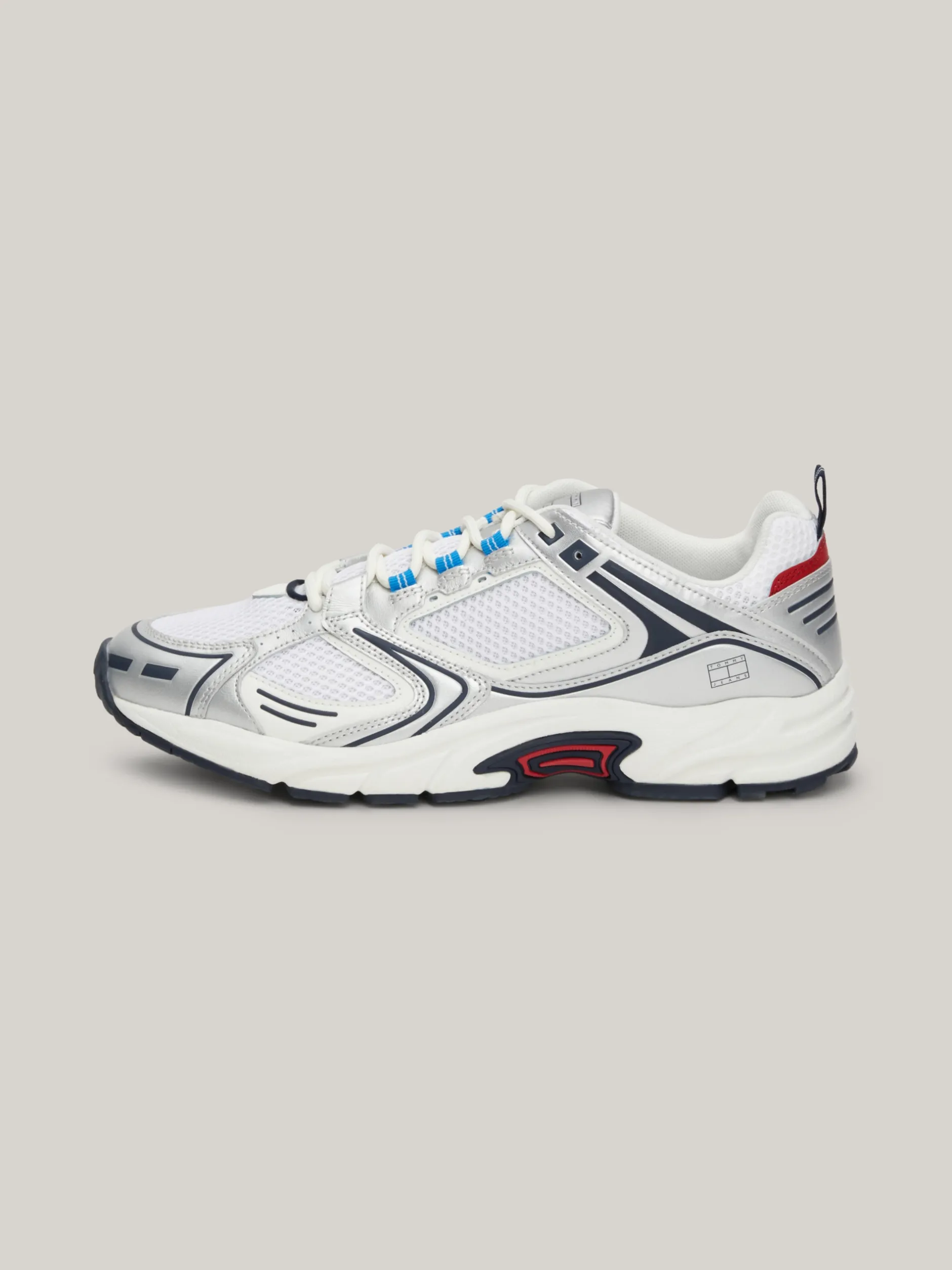 Sneakersy*Tommy Hilfiger Skórzane Buty Sportowe Archive Z Blokami Kolorów RWB