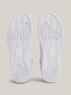 White Trainers|Sneakersy*Tommy Hilfiger Skórzane Buty Sportowe Do Koszykówki WHITE