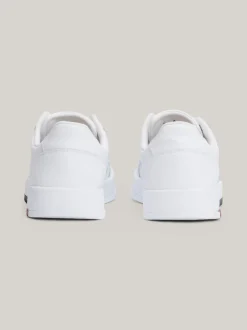 White Trainers|Sneakersy*Tommy Hilfiger Skórzane Buty Sportowe Essential WHITE
