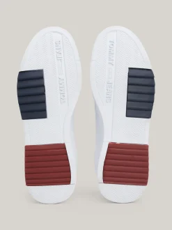 White Trainers|Sneakersy*Tommy Hilfiger Skórzane Buty Sportowe Essential WHITE
