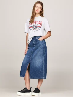 Sneakersy*Tommy Hilfiger Skórzane Buty Sportowe Na Platformie BLACK