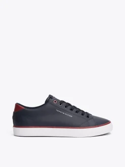 Sneakersy*Tommy Hilfiger Skórzane Buty Sportowe Na Płaskiej Platformie DESERT SKY