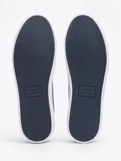 Sneakersy*Tommy Hilfiger Skórzane Buty Sportowe Na Płaskiej Platformie DESERT SKY