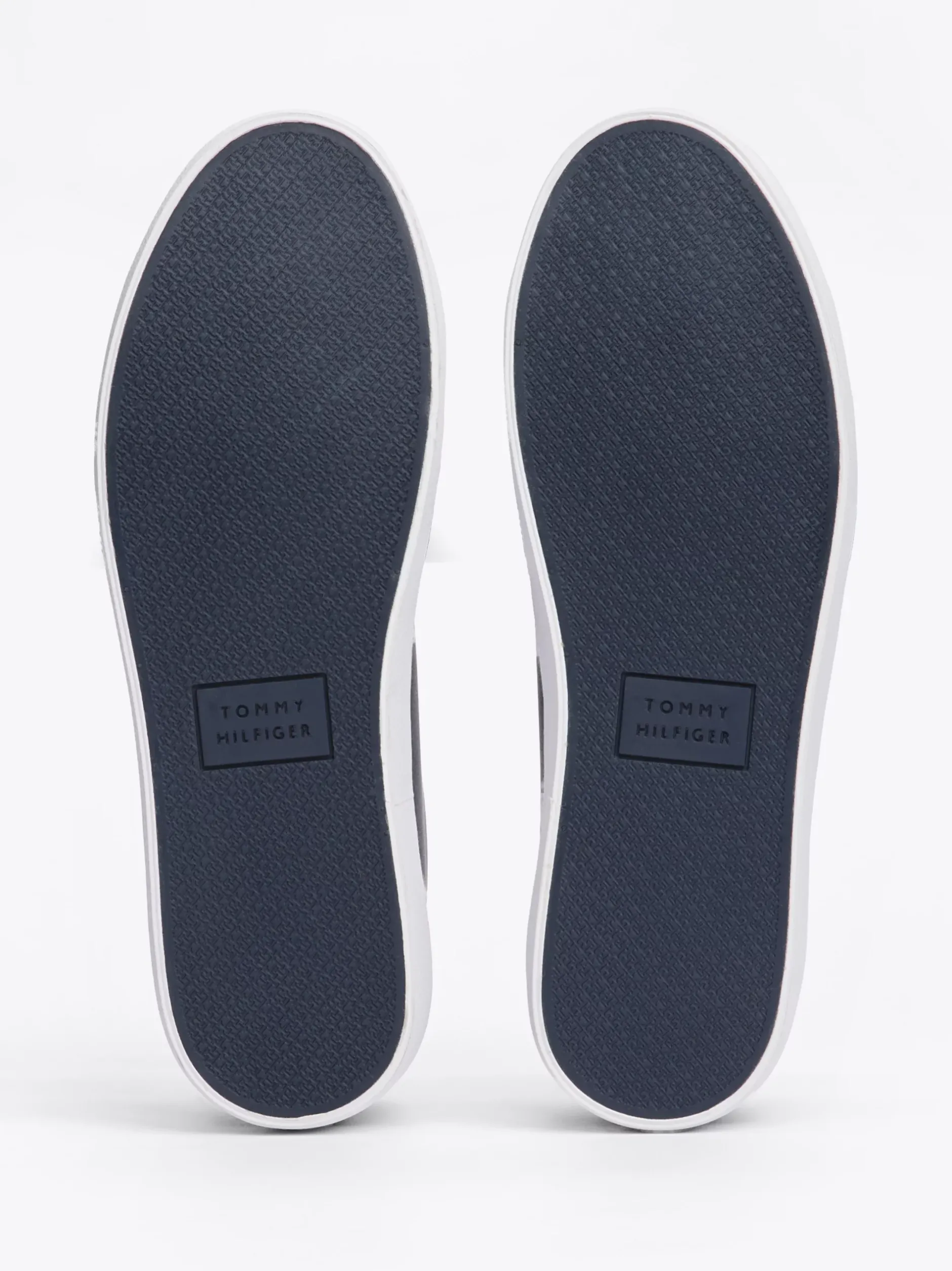 Sneakersy*Tommy Hilfiger Skórzane Buty Sportowe Na Płaskiej Platformie DESERT SKY