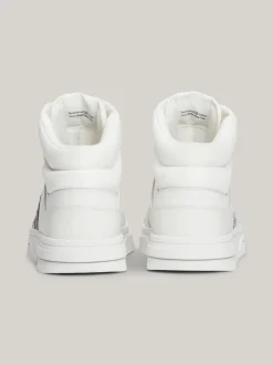 White Trainers|Sneakersy*Tommy Hilfiger Skórzane Buty Sportowe The Brooklyn Do Kostki ECRU