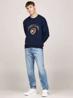 White Trainers|Sneakersy*Tommy Hilfiger Skórzane Buty Sportowe The Brooklyn Do Kostki ECRU