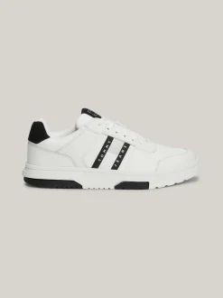 White Trainers|Sneakersy*Tommy Hilfiger Skórzane Buty Sportowe The Brooklyn BLACK