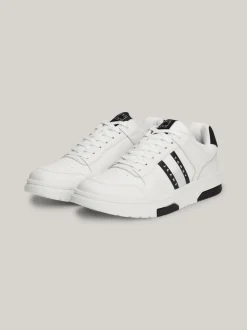 White Trainers|Sneakersy*Tommy Hilfiger Skórzane Buty Sportowe The Brooklyn BLACK