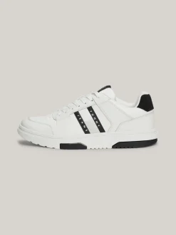 White Trainers|Sneakersy*Tommy Hilfiger Skórzane Buty Sportowe The Brooklyn BLACK