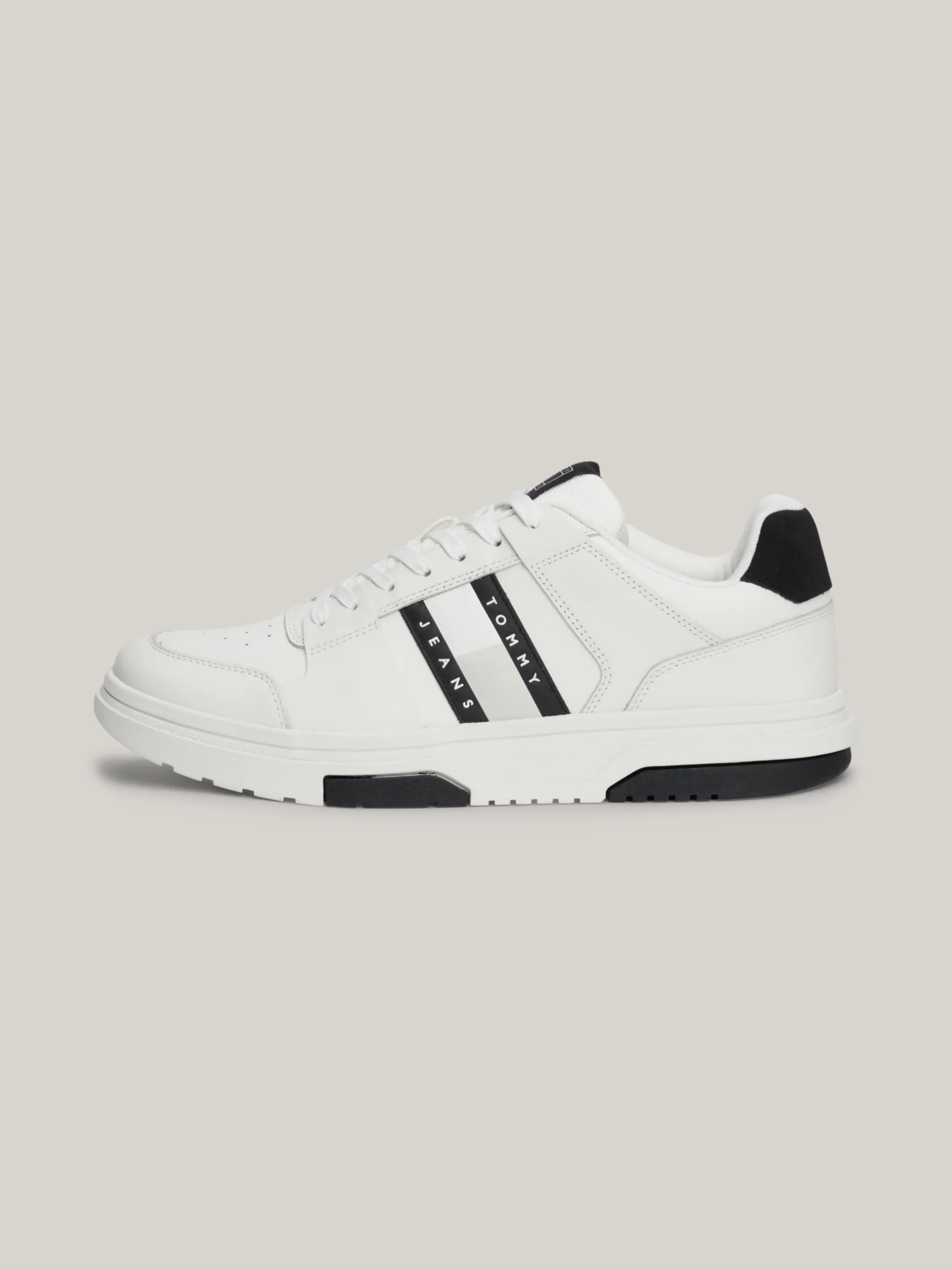 White Trainers|Sneakersy*Tommy Hilfiger Skórzane Buty Sportowe The Brooklyn BLACK