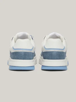 Sneakersy*Tommy Hilfiger Skórzane Buty Sportowe The Brooklyn WESTSIDE BLUE