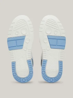 Sneakersy*Tommy Hilfiger Skórzane Buty Sportowe The Brooklyn WESTSIDE BLUE