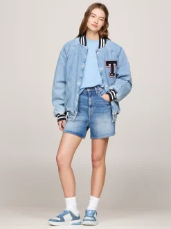 Sneakersy*Tommy Hilfiger Skórzane Buty Sportowe The Brooklyn WESTSIDE BLUE
