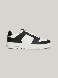 Sneakersy*Tommy Hilfiger Skórzane Buty Sportowe The Brooklyn BLACK