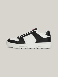 Sneakersy*Tommy Hilfiger Skórzane Buty Sportowe The Brooklyn BLACK