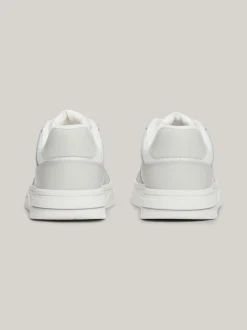 Sneakersy*Tommy Hilfiger Skórzane Buty Sportowe The Brooklyn STRATUS GREY