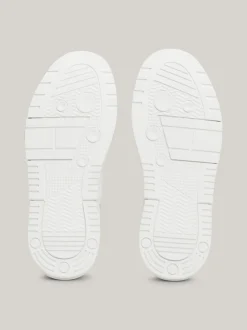 Sneakersy*Tommy Hilfiger Skórzane Buty Sportowe The Brooklyn STRATUS GREY