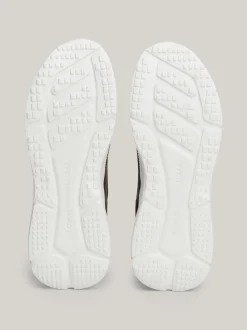 Sneakersy*Tommy Hilfiger Skórzane Buty Sportowe Typu Runner COCOA