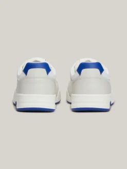 White Trainers|Sneakersy*Tommy Hilfiger Skórzane Buty Sportowe Z Logo STRATUS GREY