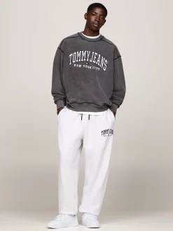 White Trainers|Sneakersy*Tommy Hilfiger Skórzane Buty Sportowe Z Logo WHITE