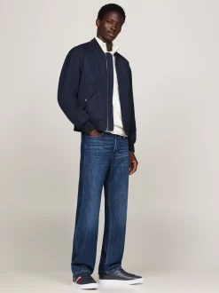 Sneakersy*Tommy Hilfiger Skórzane Buty Sportowe Z Sygnowaną Taśmą DESERT SKY