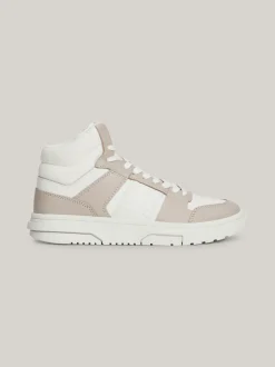 Sneakersy*Tommy Hilfiger Skórzane Buty Sportowe Za Kostkę Brooklyn DRIFTY DUNES