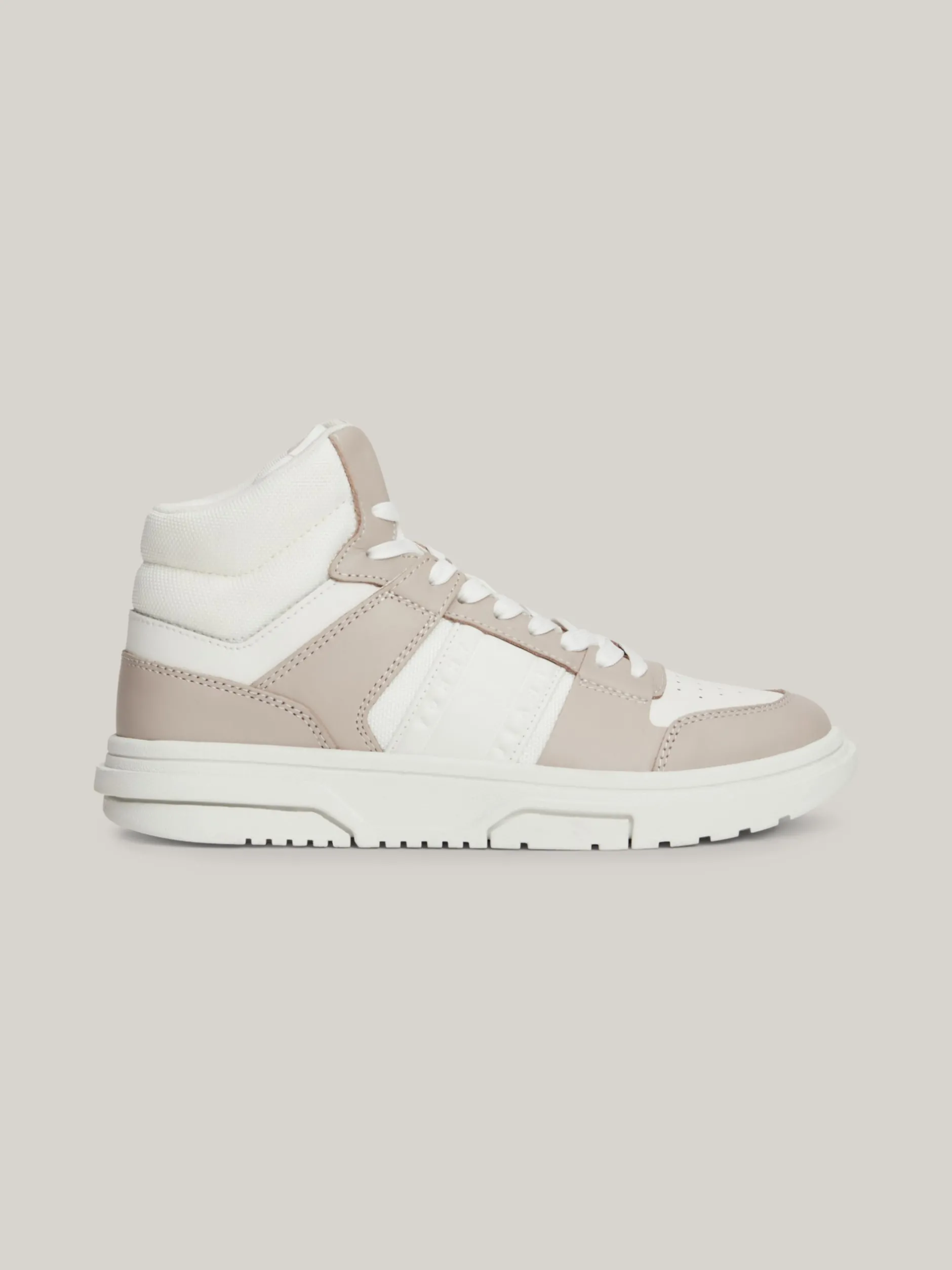 Sneakersy*Tommy Hilfiger Skórzane Buty Sportowe Za Kostkę Brooklyn DRIFTY DUNES