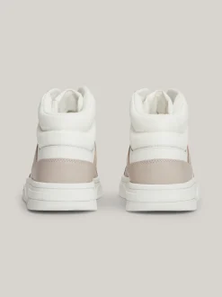 Sneakersy*Tommy Hilfiger Skórzane Buty Sportowe Za Kostkę Brooklyn DRIFTY DUNES