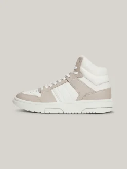 Sneakersy*Tommy Hilfiger Skórzane Buty Sportowe Za Kostkę Brooklyn DRIFTY DUNES