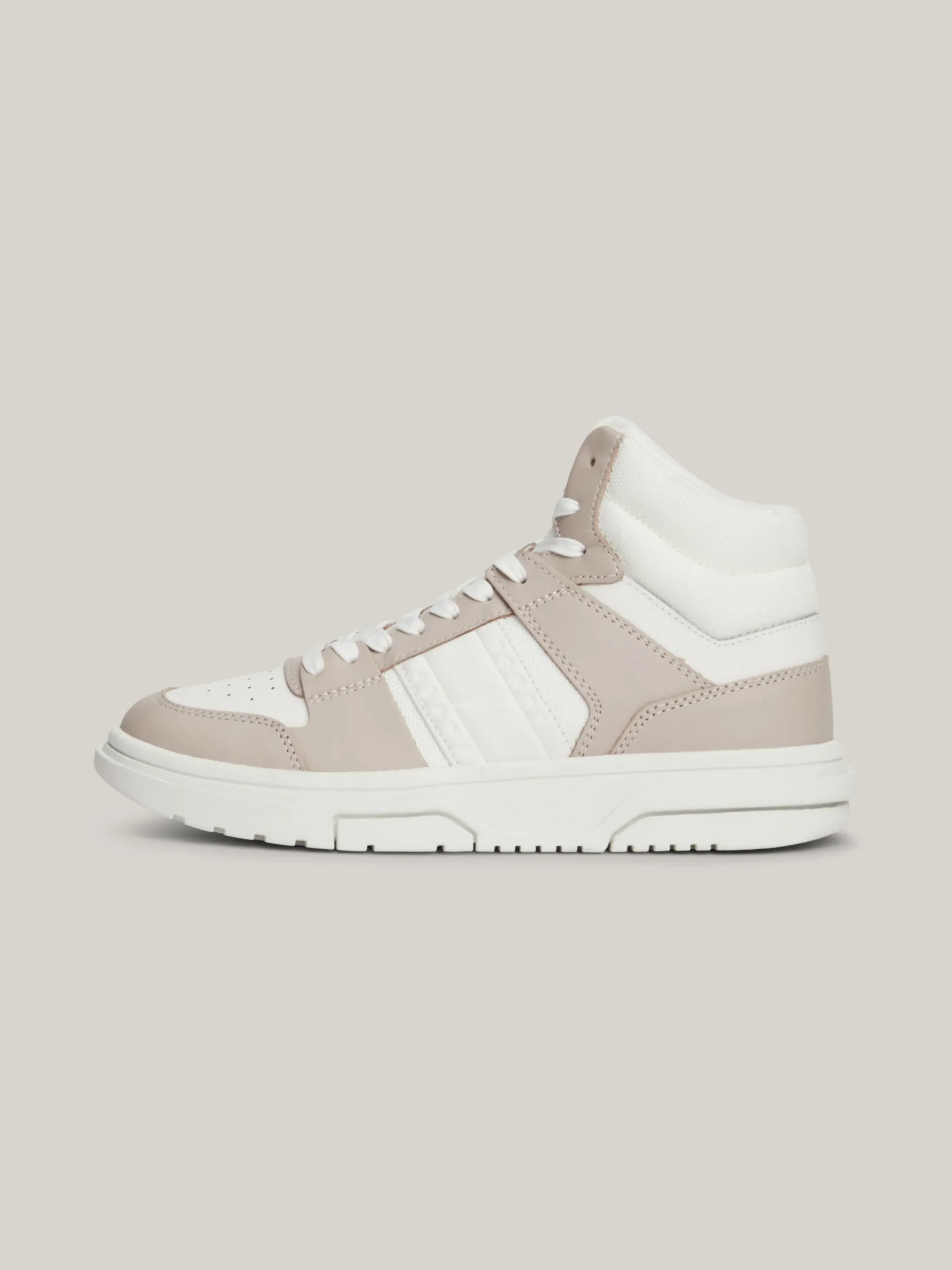 Sneakersy*Tommy Hilfiger Skórzane Buty Sportowe Za Kostkę Brooklyn DRIFTY DUNES