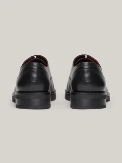 Buty Wizytowe*Tommy Hilfiger Skórzane Derby TH Monogram BLACK