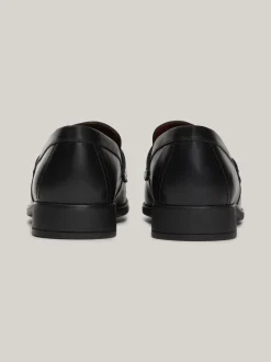 Mokasyny & Loafers|Płaskie Buty*Tommy Hilfiger Skórzane Mokasyny Elevated BLACK