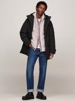 Buty Sznurowane|Buty*Tommy Hilfiger Skórzane Sznurowane Botki Na Grubej Podeszwie BLACK