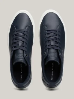 Sneakersy*Tommy Hilfiger Skórzane Sznurowane Tenisówki Z Logo DESERT SKY