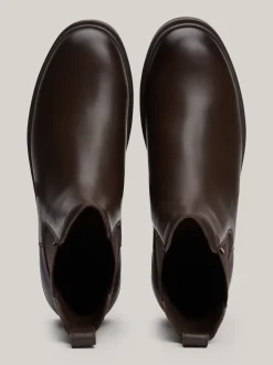 Sztyblety|Buty*Tommy Hilfiger Skórzane Sztyblety Z Ciepłą Wyściółką COCOA