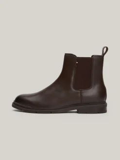 Sztyblety|Buty*Tommy Hilfiger Skórzane Sztyblety Z Ciepłą Wyściółką COCOA