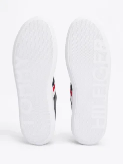 Sneakersy*Tommy Hilfiger Skórzane Tenisówki Essential DESERT SKY