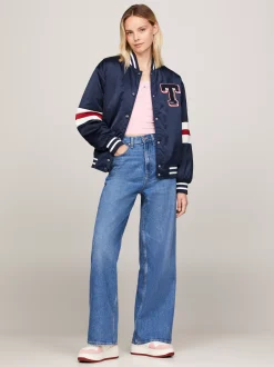 Sneakersy*Tommy Hilfiger Skórzane Tenisówki Na Platformie CHALKY PINK