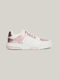 Sneakersy*Tommy Hilfiger Skórzane Tenisówki The Brooklyn MISTY PINK