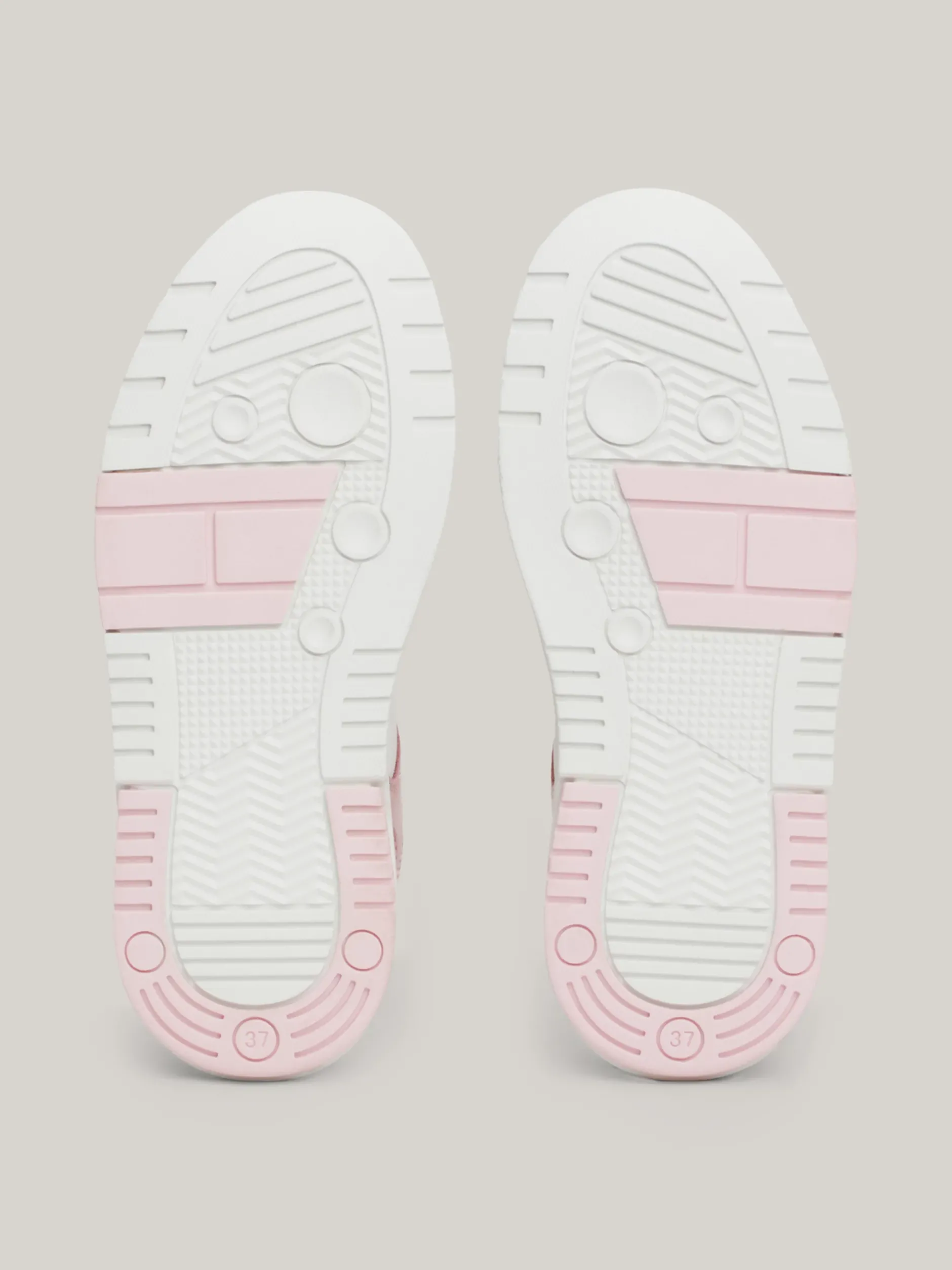 Sneakersy*Tommy Hilfiger Skórzane Tenisówki The Brooklyn MISTY PINK