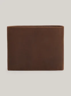 Portfele & Breloczki Do Kluczy*Tommy Hilfiger Skórzany Portfel BROWN