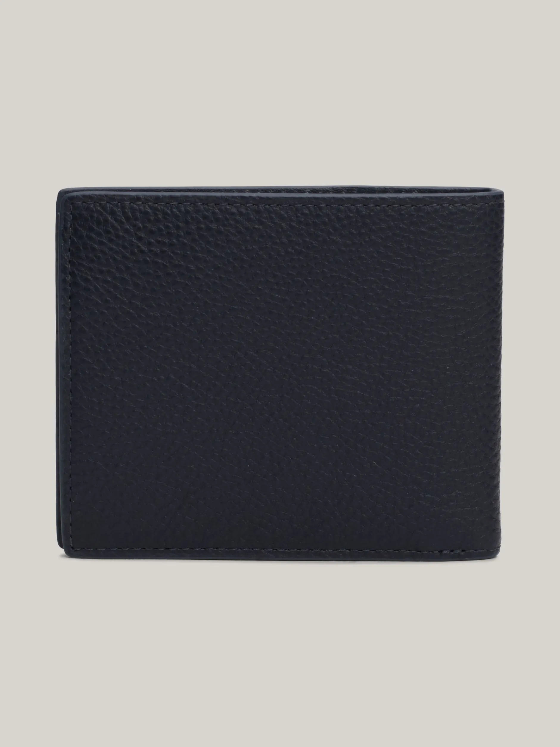 Portfele & Breloczki Do Kluczy*Tommy Hilfiger Skórzany Portfel Casual Na Karty I Bilon SPACE BLUE