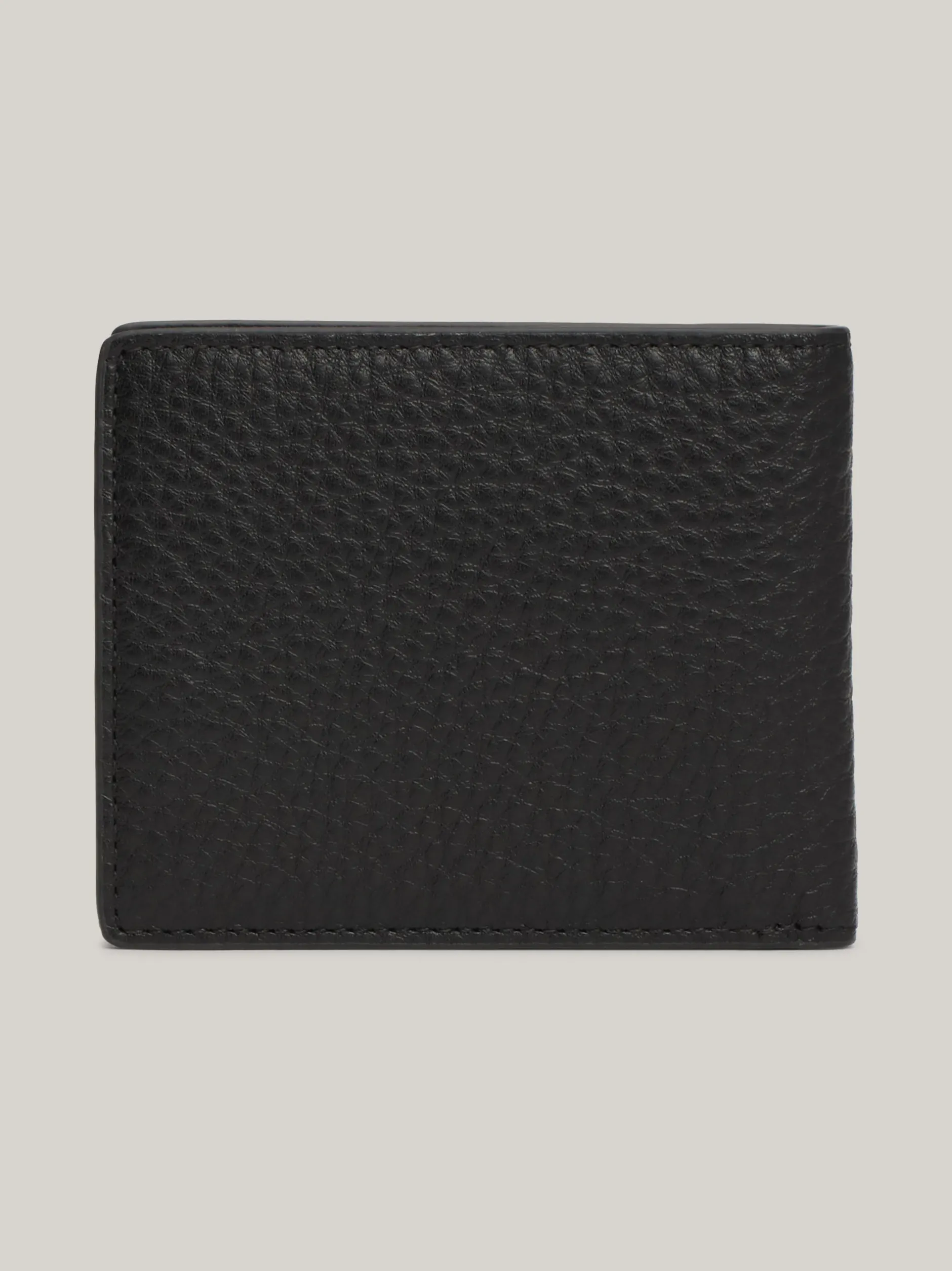 Portfele & Breloczki Do Kluczy*Tommy Hilfiger Skórzany Portfel Casual Na Karty BLACK