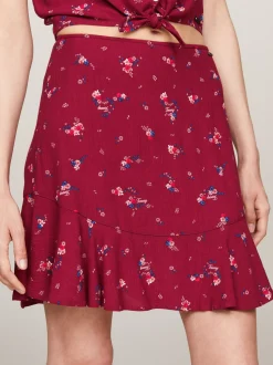 Spódnice*Tommy Hilfiger Spódnica Mini Z Motywem Kwiatów MOUNTAIN FLORAL