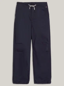Spodnie I Szorty*Tommy Hilfiger Spodnie Cargo Z Szerokimi Nogawkami DESERT SKY
